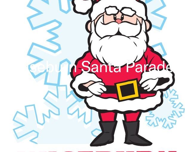 Santa Parade Saturday, December 18 @ ~4:30PM